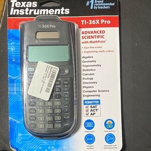 Texas Instruments TI-36X Pro Calculator - Black and Blue